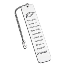Load image into Gallery viewer, Graduation Gifts for Him Her Bookmark Class of 2023 High School College Graduation Gifts for Boys Girls Senior School Nurse Inspirational Grad Gifts for PhD Master Degree Son Daughter Medical Students