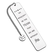 Load image into Gallery viewer, Coworker Thank You Employee Appreciation Team Gifts for Manager Leader Boss's Day Gifts Bookmark for Coach Boss Lady Colleague Going Away Leaving Birthday Retirement Mentor Supervisor Office Christmas