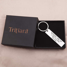 Load image into Gallery viewer, Boyfriend Birthday Chrismas Gifts for Him Husband Dad Trucker Men Drive Safe Keychain- Couple Gift For Anniversary Wedding Valentines Day -I Need You Here with me for Men Ehubby Engaged Keyring