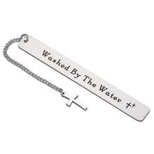 Load image into Gallery viewer, Baptism Gift Bookmark for Boys Girls Christmas Adult Baptism Gifts for Godson Goddaughter Godchild First Communion Gift for Women Men Catholic Religious Gifts Keepsake for Daughter Son Family Friends