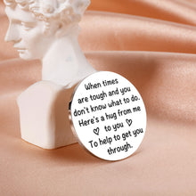 Load image into Gallery viewer, Pocket Hug Token Get Well Soon Gifts for Women Men Long Distance Relationship Cancer Survivor Gifts for Friends Christmas Stocking Stuffers Graduation Gifts for Teen Boys Girls Birthday Inspirational