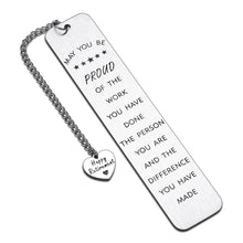 Load image into Gallery viewer, Happy Retirement Bookmark Gifts for Women Men Retirement Appreciation Gifts for Retired Colleague Employee Coworker Leaving Gifts for Teacher Nurse Retiree Friend Farewell Female Male Boss Book Lovers