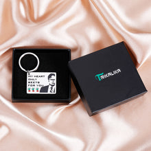 Load image into Gallery viewer, Funny Gifts for Boyfriend Girlfriend Valentines Day Gifts for Him Her The Office Merchandise Fans Keychain for Men Women Wife Husband Anniversary Wedding Keyring for Fiance Groom Couple Birthday Gifts