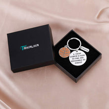 Load image into Gallery viewer, Basketball Coach Thank You Gifts - Thank You Coach Keychain Gifts a Great Coach is Hard to Find and Impossible to Forget Keychain Birthday New Year Christmas Gifts
