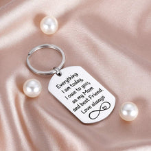 Load image into Gallery viewer, Tritiara Mom Mother Keychain Jewelry Gift from Daughter Son Gifts for Stepmom Everything I Am You Helped Me to Be Keychain Gift for Mum Mothers Day Birthday Wedding Family Tree Gift Present