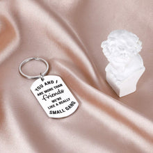 Load image into Gallery viewer, Tritiara Best Friends Keychain Gift for Women Men -Friendship BFF Gifts Birthday Wedding -You and I More Than Friends Small Gang Bestie Coworker Girlfriends Jewelry Graduation Keyring