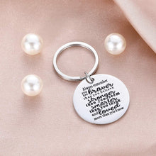 Load image into Gallery viewer, Tritiara Inspirational Graduation Gifts Keychain for College 2020 Her Teen Girls Women Men Boy Girlfriend Best Friend Always Remember You are Braver Than You Believe Motivational Quotes