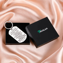 Load image into Gallery viewer, Daughter Keychain from Mom Inspirational Gifts for Teen Girls Women Daughter I Love You Keyring Tags for Birthday Christmas Graduation Gifts Back to School New Beginning Sweet 16 Gifts for Girls Her