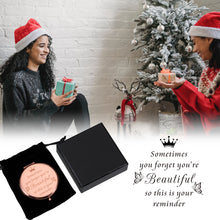 Load image into Gallery viewer, Birthday Gifts for Women Compact Mirror for Best Friends BFF Sister Daughter Pocket Travel Cosmetic Makeup Handheld Mirror for Mom Wife Christmas Valentines Mother’s Day Graduation Friendship Gifts