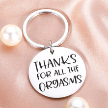 Load image into Gallery viewer, Funny Gifts Keychain for Men Boyfriend Girlfriend Couples Valentines Anniversary Wedding Gifts for Him Husband Hubby from Women Wife Wifey Romantic Gifts Keyring for Birthday Christmas Thanksgiving