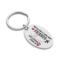 Load image into Gallery viewer, Best Friend Gift Friendship Keychain Birthday Graduation Wedding keyring for Teens, Birthday Gifts for Best Friend BFF Jewelry