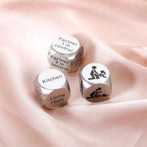 3 Pc Anniversary Birthday Gifts for Him Her Christmas Gifts for Husband Couple Date Night Dice Gift Couple Gifts for Boyfriend Girlfriend 1 Year Anniversary for Wife Weeding Christmas Valentines Gifts