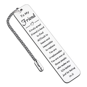 Friendship Gifts for Women Friends Chsirtmas Bookmark Gifts for Best Friend Bestie Gifts for Women Sentimental Gifts for Friends Birthday Graduation Long Distance Friendship Gifts for Female Friend