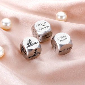 3 Pc Anniversary Birthday Gifts for Him Her Christmas Gifts for Husband Couple Date Night Dice Gift Couple Gifts for Boyfriend Girlfriend 1 Year Anniversary for Wife Weeding Christmas Valentines Gifts