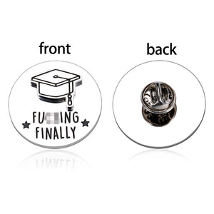 Funny Graduation Pin Gifts for Him Her 2022 Senior Graduation Gifts for College High School Boys Girls Unique Pins for Graduation Party Favor Master PhD Nursing Law School Student Friends Grads Gifts