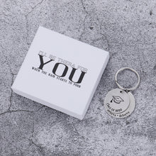 Load image into Gallery viewer, I&#39;ll Be There for You When The Rain Starts to Pour Graduation Gifts Keychain for Class 2020 Her Daughter Son riends

