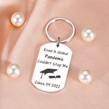 Load image into Gallery viewer, Funny Gifts Keychain for Class of 2022 Graduation Gifts for Him Her High School Boys Girls Grad Gifts for College Master Nurse Medical School Student PhD Inspirational Gifts for Son Daughter Women Men
