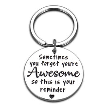 Load image into Gallery viewer, Inspirational Gifts for Women Men Best Friend BFF Funny Graduation Keychain for Son Daughter Him Her Boys Girls Birthday Christmas Presents Thank You Appreciation Gifts for Coworkers Boss Employee
