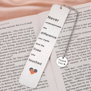 Happy Retirement Gifts for Women Coworker Leaving Gifts Bookmark for Office Colleague Boss Thank You Teacher Appreciation Coach Nurse Going Away Goodbye Leader Friends Inspirational Work Retired Gift