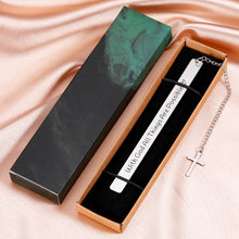 Load image into Gallery viewer, Religious Bookmark Easter Gifts for Boys Girls Godson Goddaughter First Communion Baptism Bible Verse Christian Gifts for Women Men Godchild Confirmation Graduation Birthday Christmas Book Lover Gift
