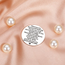 Load image into Gallery viewer, Pocket Hug Token Inspirational Birthday Gifts for Women Men Long Distance Relationship Encouragement Keepsake for Friends Teen Boys Girls Sobriety Recovery Christmas Thinking of You Gifts Double Sided
