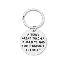 Load image into Gallery viewer, Coach Keychain Sports Gifts for Men Woman Boys Football Basketball Baseball Swimming Soccer a Great Coach is Hard to Find and Impossible to Forget Birthday Match Cheer Key Ring
