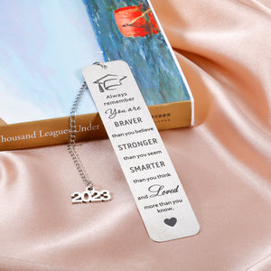 Class of 2023 Bookmark Inspirational Graduation Gifts for Teen Boys Girls College Nursing Graduation Gifts for Senior Grads Law High School Son Daughter Master Degree PhD Graduation Gifts for Friends