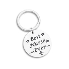 Load image into Gallery viewer, Nurse Inspirational Graduation Gift Nursing Day Weeks Keychain for Her Men Women Kids Mom -Best Nurse Ever-Nurse Graduation Gifts Nurses Week
