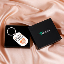 Load image into Gallery viewer, Funny Pizza Valentines Day Gifts for Couples Boyfriend Girlfriend Cute Anniversary Wedding Gifts Keychain for Husband Wife Bride Groom Birthday Engagement Pizza Gifts for Pizza Lover Soulmate Fiance
