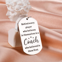 Load image into Gallery viewer, Coach Thank You Gifts for Men Football Soccer Basketball Coach Appreciation Gifts Sports Match Cheer Keychain Volleyball Softball Swim Team Gifts Baseball Hockey Coach Christmas Retirement Birthday
