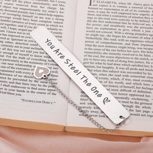 11th Anniversary Steel Gifts for Him Her Husband Wife Steel Anniversary Bookmark Gifts for Couple Hubby Wifey Funny 11 Year Wedding Anniversary Present for Boyfriend Girlfriend Christmas Birthday Gift