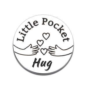 Little Pocket Hug Token for Isolation Long Distance Relationship Keepsake for Boyfriend Social Distancing Love Gifts for Family Son Daughter During Lockdown Miss You Friendship Gifts for Friends BFF