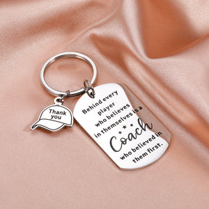 Coach Thank You Gifts for Men Football Soccer Basketball Coach Appreciation Gifts Sports Match Cheer Keychain Volleyball Softball Swim Team Gifts Baseball Hockey Coach Christmas Retirement Birthday