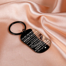Load image into Gallery viewer, Valentines Day Gifts for Men Husband Romantic Anniversary Wedding Keychain for Hubby Boyfriend Groom from Wife Bride Soulmate to My Man I Love You Gifts for Engagement Fathers Day Birthday Christmas
