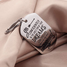 Load image into Gallery viewer, Graduation Gifts Keychain for Class 2021 Her Him Daughter Son Women Men Bulk High School College Students Teen Boys Girls Teenage-Go Confidently in The Direction of Your Dreams
