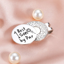 Load image into Gallery viewer, Golf Ball Marker Gifts for Son Birthday Christmas Gifts to My Son Golf Gifts for Men Golfer Teenage Boys from Mom Dad Funny Valentines Graduation Back to School Gifts for Him Kids Magnetic Hat Clip
