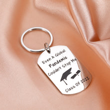 Load image into Gallery viewer, Funny Gifts Keychain for Class of 2022 Graduation Gifts for Him Her High School Boys Girls Grad Gifts for College Master Nurse Medical School Student PhD Inspirational Gifts for Son Daughter Women Men
