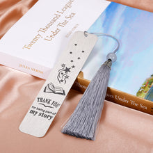 Load image into Gallery viewer, Thank You Appreciation Bookmark for Women Teachers Day Graduation Christmas Gifts for Students Daycare Teacher Tutor Mentor Retirement Back to School Gifts for Teens Classmate Birthday Book Lover Gift
