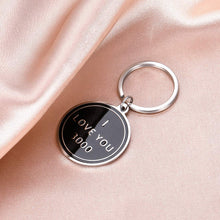 Load image into Gallery viewer, I Love You 3000 Christmas Stocking Stuffer Gift Keychain for Daughter Son Dad Mom Boyfriend Girlfriend Anniversary Husband Wife Couple Birthday for Her Him Women Men Valentine&#39;s Day
