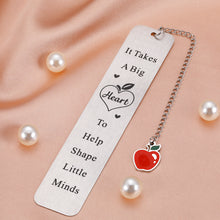 Load image into Gallery viewer, Teacher Appreciation Gifts Bookmark Thank You Gifts for Women Men Teachers Day Graduation Back to School Gifts for Teacher Tutor Mentor from Students Special Teacher Birthday Retirement Classroom Gift
