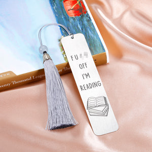 Funny Inspirational Bookmark for Book Lovers I’m Reading Gifts for Book Reader Gifts for Women Writers Friend Book Club Christmas Birthday Graduation Gifts for Boys Girls Librarian Student Coworker