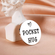 Load image into Gallery viewer, Pocket Hug Token Inspirational Gifts for Women Men Birthday Encouragement Gifts for Son Daughter Teens Long Distance Relationship Keepsake for Friends Going Away Christmas Graduation Gift Double-Sided
