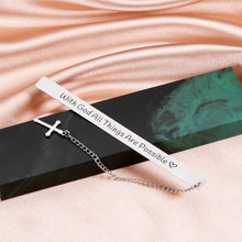 Load image into Gallery viewer, Religious Bookmark Easter Gifts for Boys Girls Godson Goddaughter First Communion Baptism Bible Verse Christian Gifts for Women Men Godchild Confirmation Graduation Birthday Christmas Book Lover Gift
