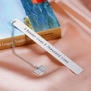 Bookmark Gifts for Book Lover Inspirational Gifts for Women Men Book Club Gifts for Reader Writer Christmas Birthday Gifts for Friend Coworker Teenage Boys Girls Librarian Graduation Gifts for Teacher