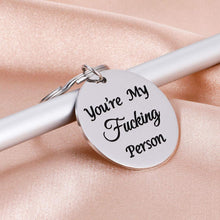 Load image into Gallery viewer, You are My Person Gifts BFF Women Teens Girls Best Friends Keychain BFF Keychain Friendship Charms Birthday Graduation Wedding Distance Present Jewelry
