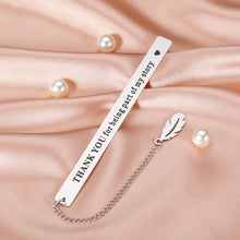 Load image into Gallery viewer, Thank You Gifts for Women Men Bookmark with Chain for Teacher Mentor Coworker Employee Appreciation Graduation Gifts for Students Teen Boy Girl Birthday Retirement Going Away Book Lover Christmas Gift
