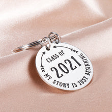 Load image into Gallery viewer, Class of 2021 Graduation Gifts for Him Her High School Graduation Seniors Nurse Masters Inspirational Keychain Gifts for College Medical Student Women Men Grads Coming of Age Presents for Son Daughter
