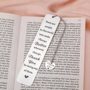 Boss Day Thank You Gifts Bookmark for Women Men Employee Appreciation Gifts for Coworker Boss Leaving Retirement Gift for Teacher Nurse Leader Farewell Going Away Christmas Inspirational Birthday Gift