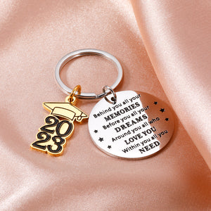 2023 Graduation Gifts for Him Her Inspirational College High School Graduation Gifts for Senior Grad Gifts Keychain for Son Daughter Granddaughter Nurse Law School Students Master PhD Graduate Gifts