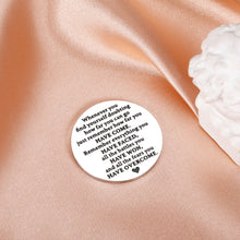 Load image into Gallery viewer, Pocket Hug Token Inspirational Birthday Gifts for Women Men Long Distance Relationship Encouragement Keepsake for Friends Teen Boys Girls Sobriety Recovery Christmas Thinking of You Gifts Double Sided
